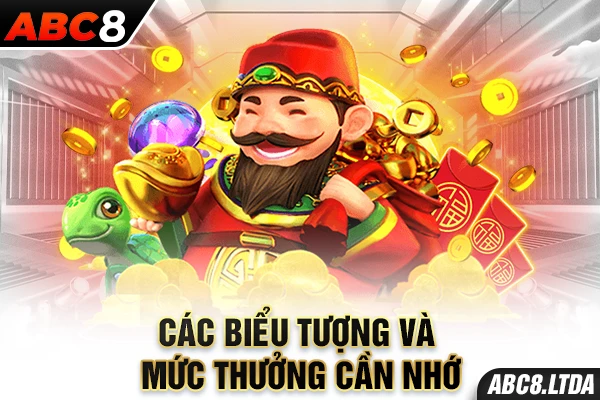 Các biểu tượng và mức thưởng cần nhớ