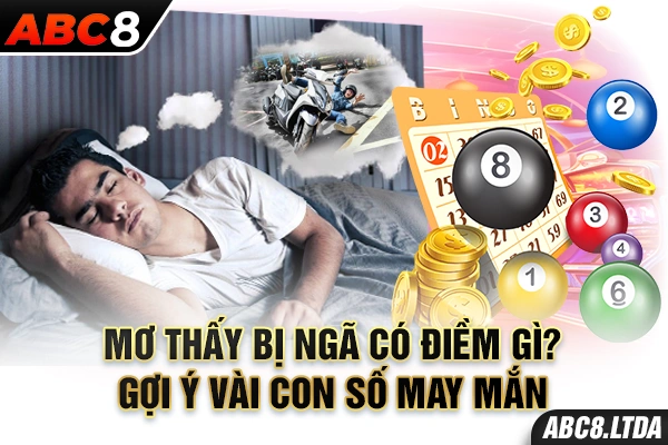 mơ thấy bị ngã