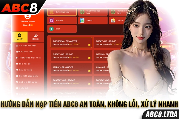 nạp tiền abc8